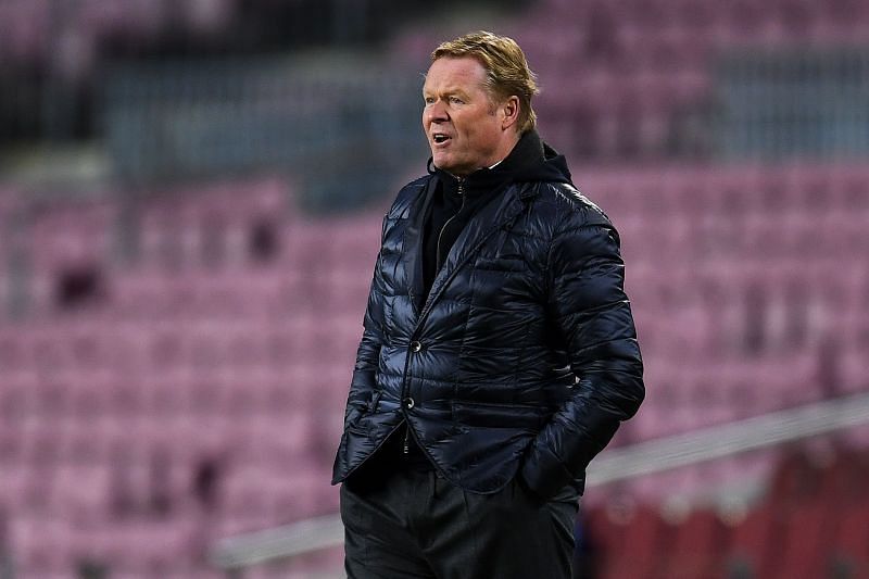 Barcelona manager Ronald Koeman