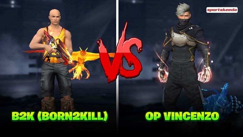 B2K vs Vincenzo in Free Fire