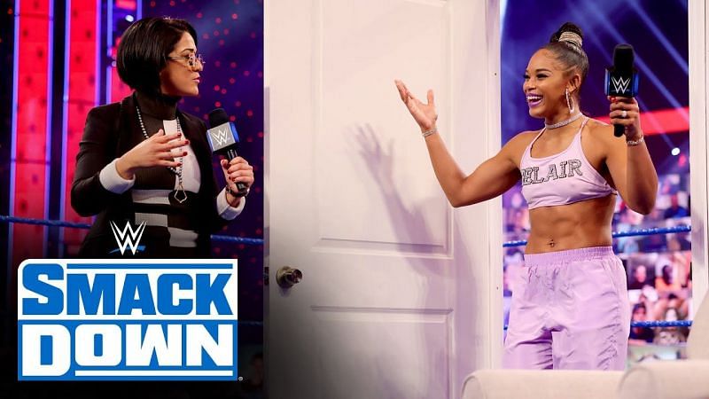 Bayley recently had her rival Bianca Belair on her show