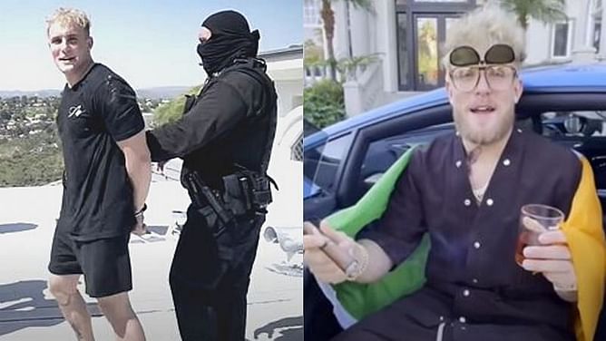 When Jake Paul's Calabasas home was raided by the FBI