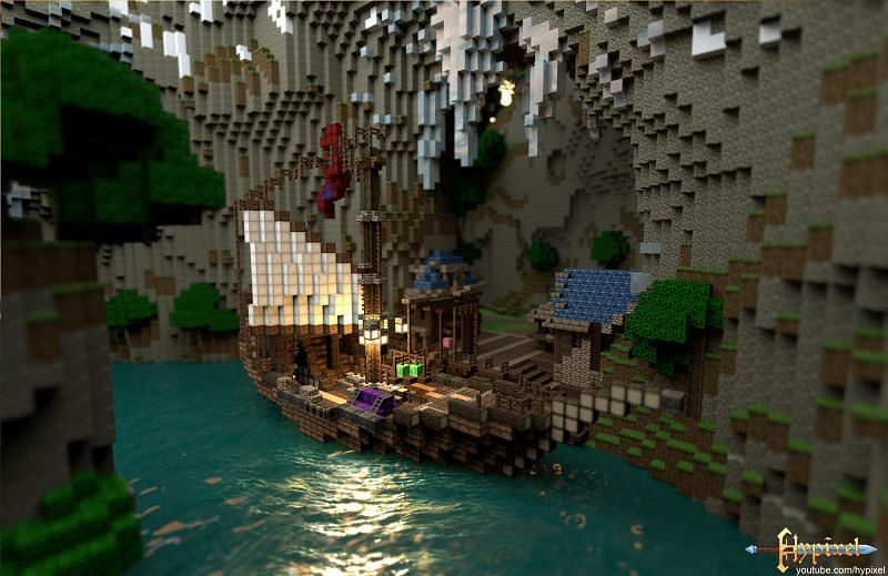 The Wrath of the Fallen Adventure Map (Image via Minecraft)