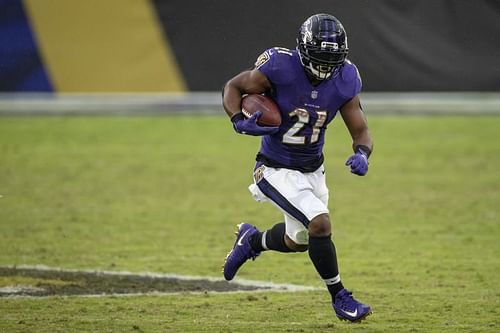 Baltimore Ravens running back Mark Ingram