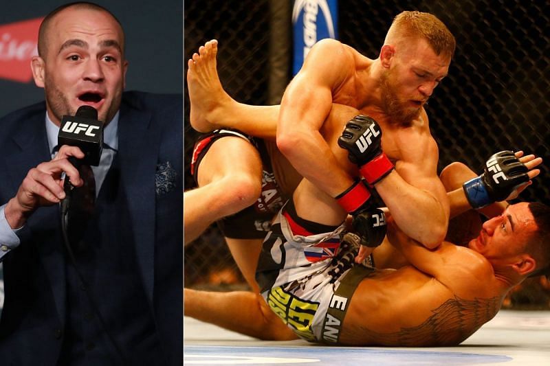 Eddie Alvarez has said that Conor McGregor will be able to dominate Dustin Poirier in a wrestling match