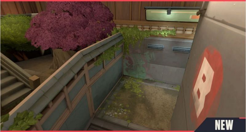 New Cubby near the CT side of B site (Image via Riot Games)