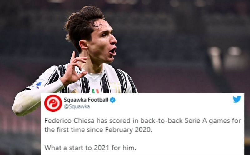 Federico Chiesa bagged a brace