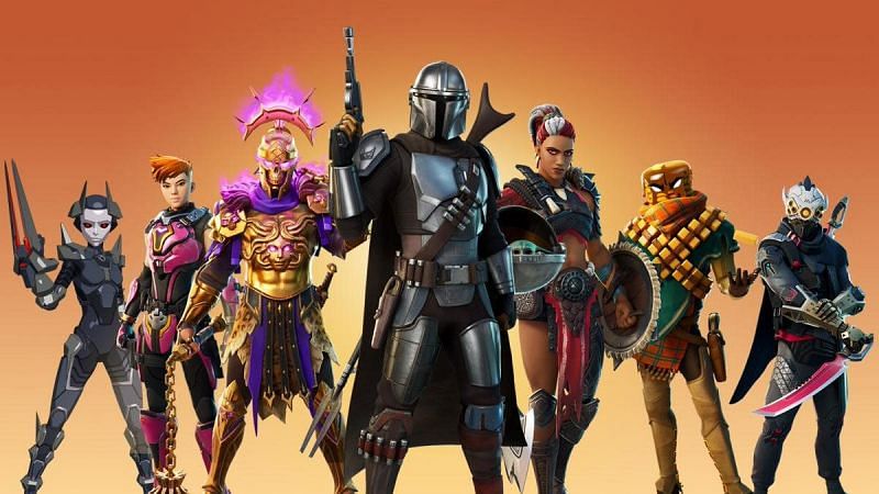 TODAS AS SKINS QUE VÃO CHEGAR NA TEMPORADA 5 DO FORTNITE! 