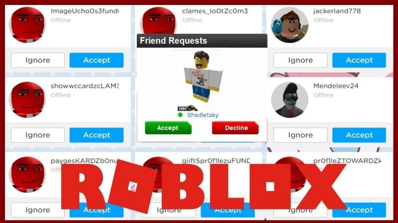 How To Accept Friend Request In Roblox - how to add roblox friend