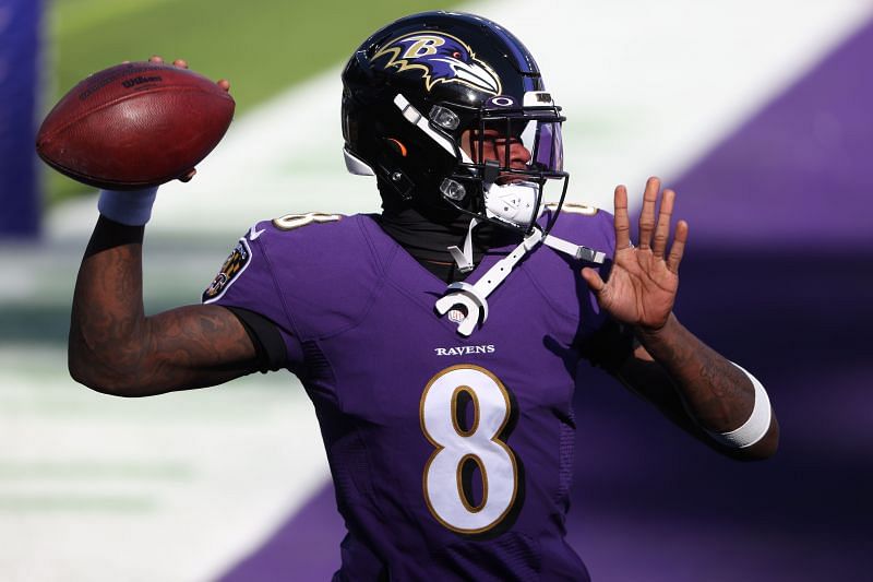 Baltimore Ravens quarterback Lamar Jackson