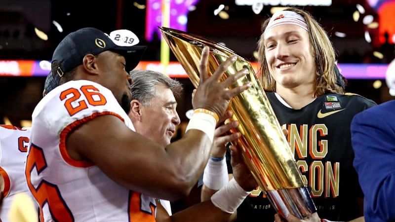 Trevor Lawrence and Clemson in 2019