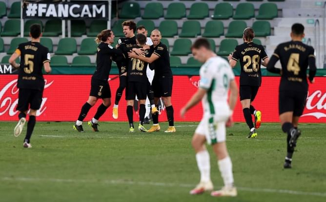 Elche 0-2 Barcelona: Player Ratings as Riqui Puig and Frenkie de Jong seal three important points for Blaugrana | La Liga 2020-21