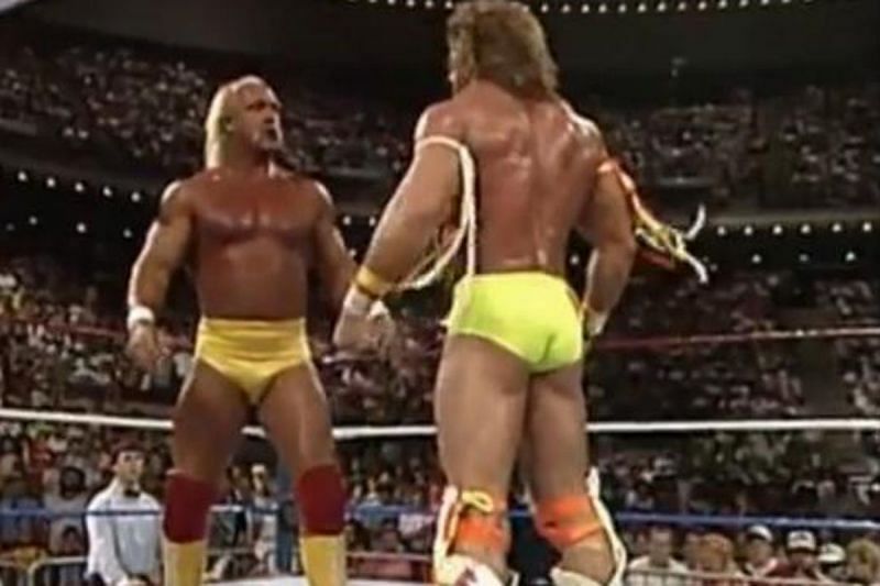 Hulk Hogan and The Ultimate Warrior