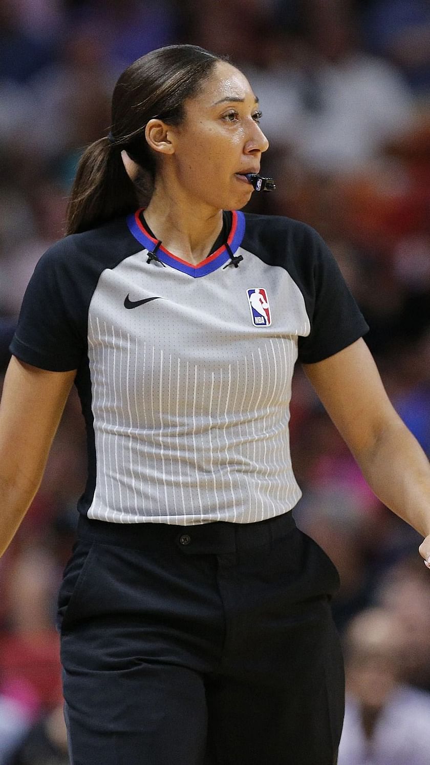 How many female NBA referees are there?