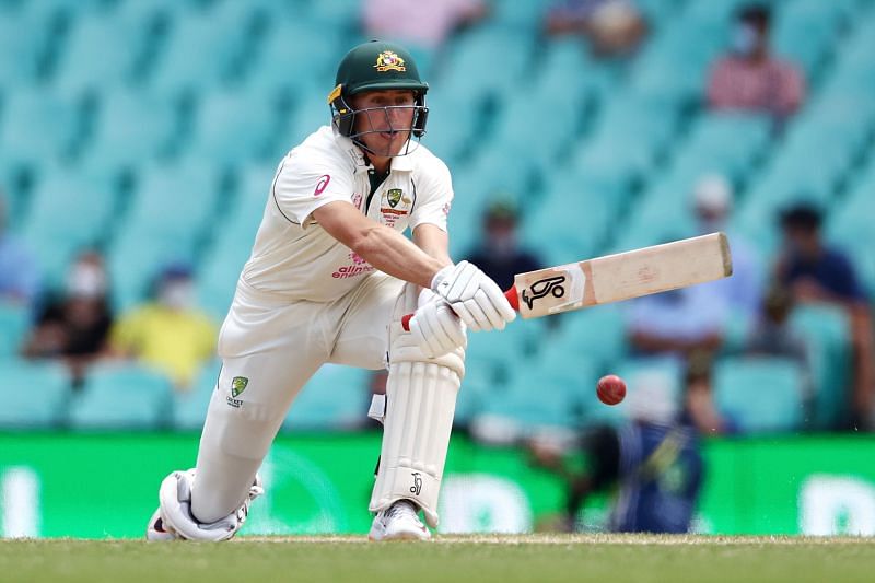 Marnus Labuschagne smashed a counter-attacking 73 off 118 in Australia&#039;s second innings.