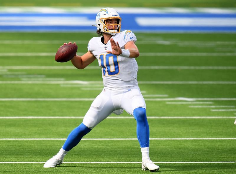 Los Angeles Chargers quarterback Justin Herbert