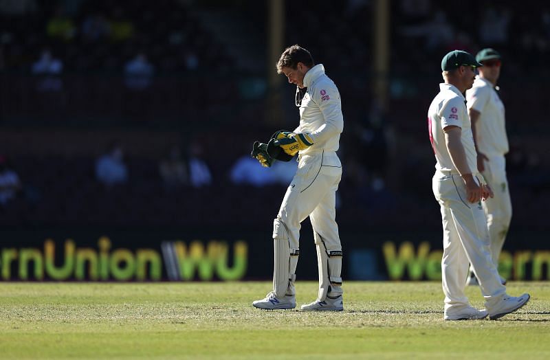 Tim Paine struggled at Sydney