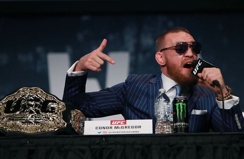 Who did Conor McGregor fight last and did he win?