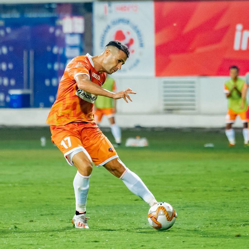 FC Goa frontman Igor Angulo is the second oldest foreigner used in ISL 2020-21