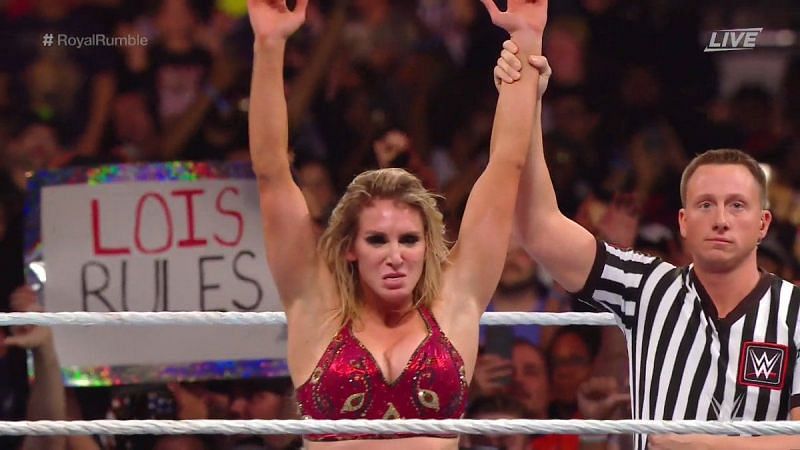 Charlotte Flair at WWE Royal Rumble
