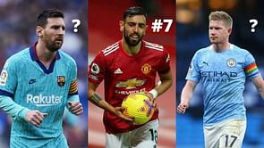 10 footballers with the most assists in club football in 2020