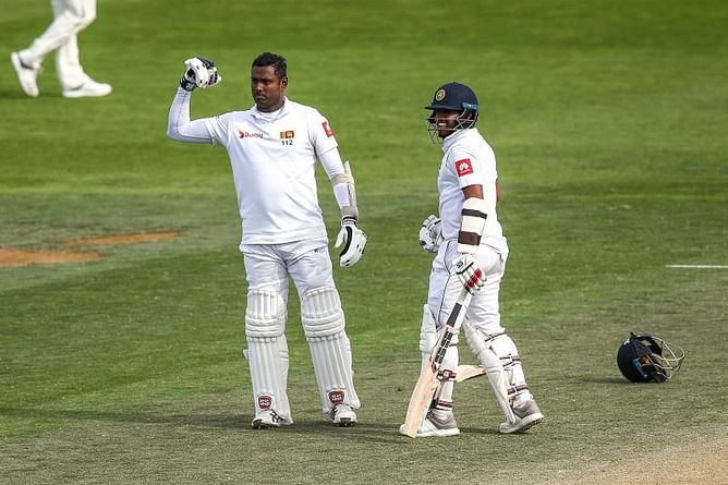 Angelo Mathews reaches 6000 Test runs for Sri Lanka