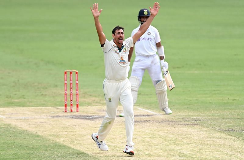 Mitchell Starc struggled against India recently.