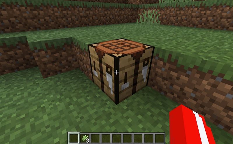 Posizionare canna da zucchero in crafting table per rendere la carta