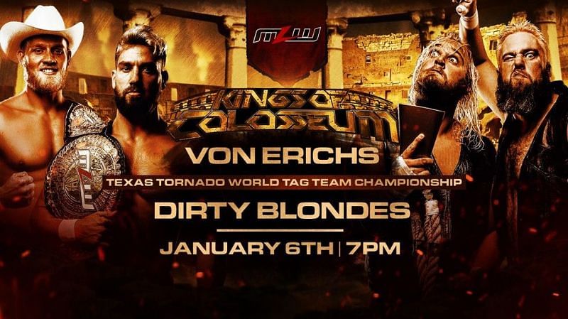 The Von Erichs take on The Dirty Blondes