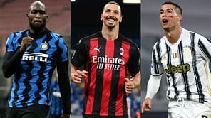 Top 5 goal-scorers in the 2020-21 Serie A