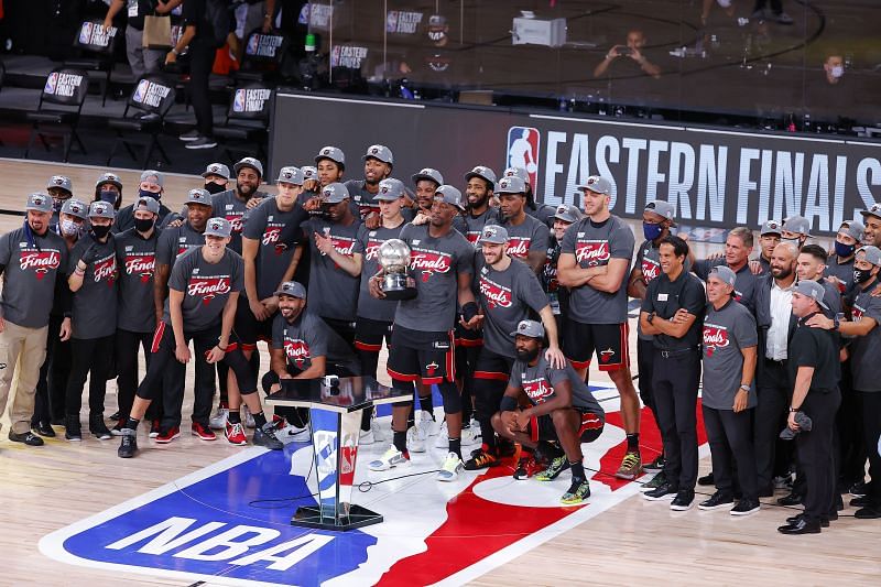 Miami Heat win 2019-20 Eastern Conference Finals.