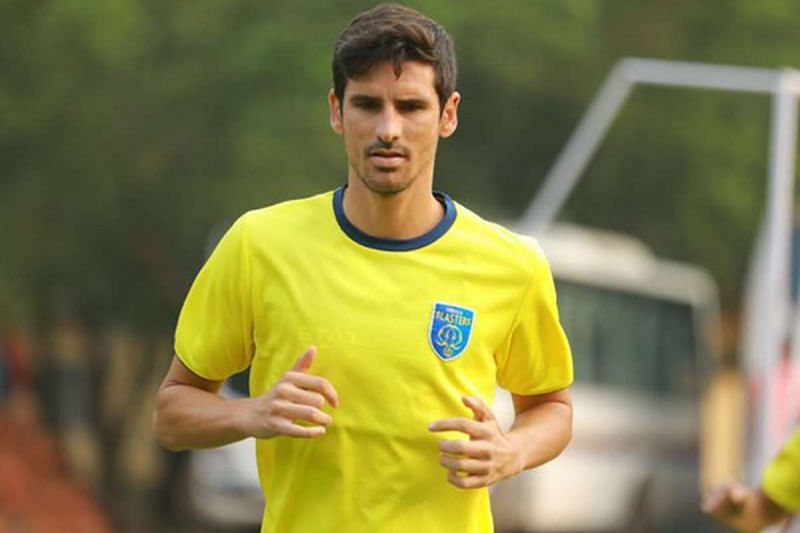 Vicente Gomez is a key component of the Kerala Blasters FC midfield (Courtesy - ISL)