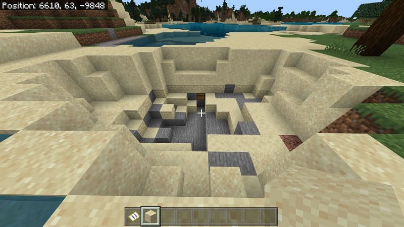 Mining on the X in Minecraft