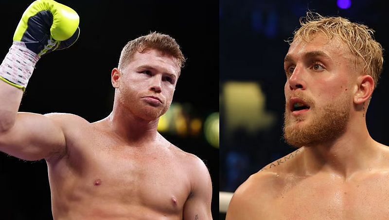 Multi boxing champion Canelo Alvarez and YouTuber Jake Paul