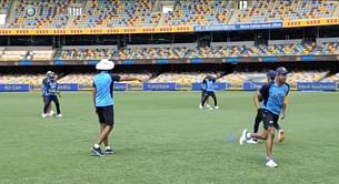 Watch: Team India practice a unique fielding drill ahead of Gabba Test