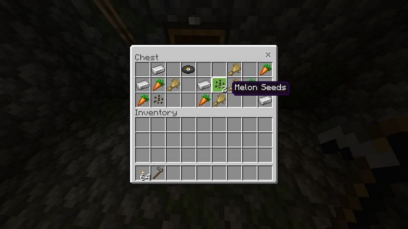 Melon Seed Chest Menu in Minecraft