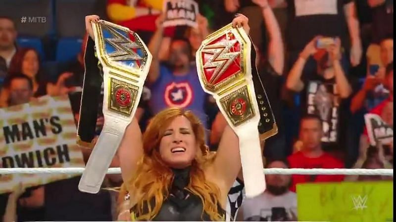 Becky Lynch pulled double-duty