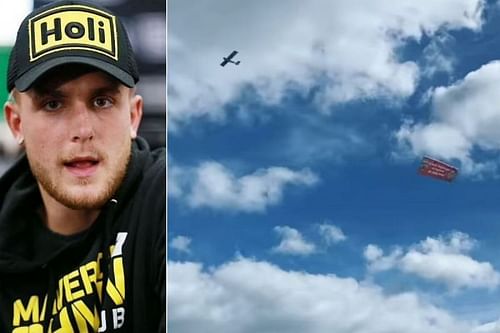 Jake Paul hires a plane to callout Conor McGregor