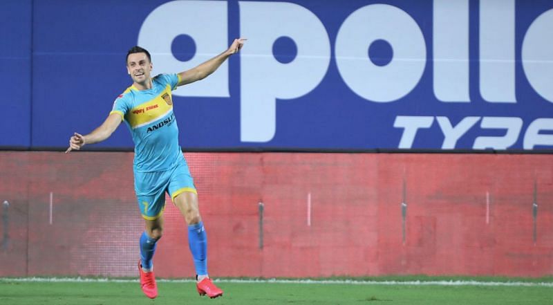 Chianese bagged a goal and an assist against NorthEast United FC (Image Courtesy: ISL)