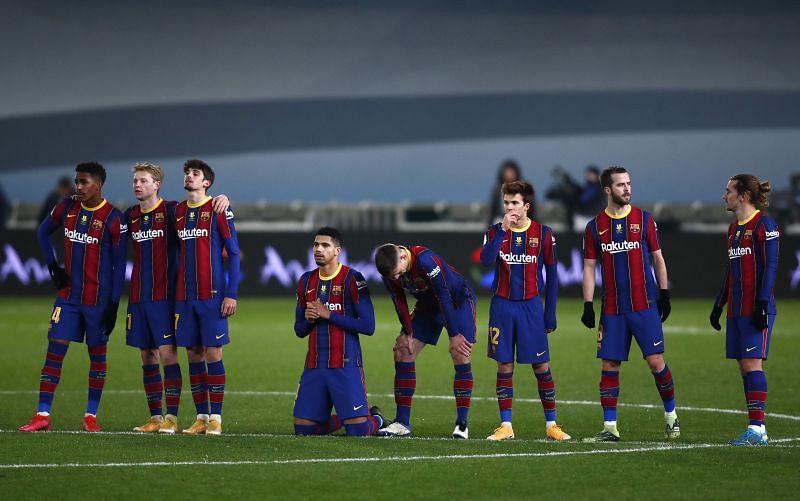 Barcelona progressed despite the absence of Lionel Messi.