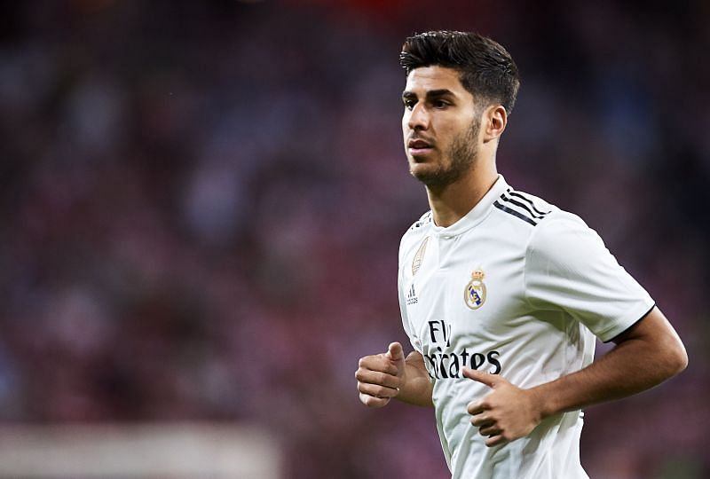 Marco Asensio scored his first goal of the season for Real Madrid