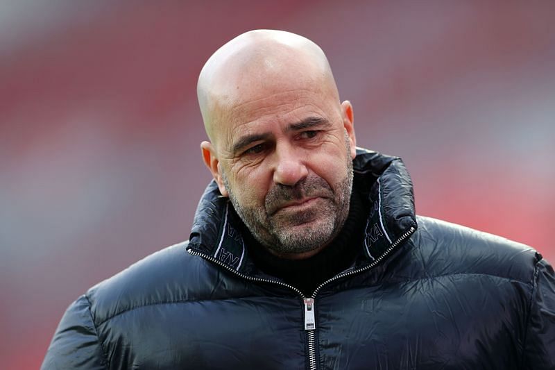 Bayer 04 Leverkusen manager Peter Bosz