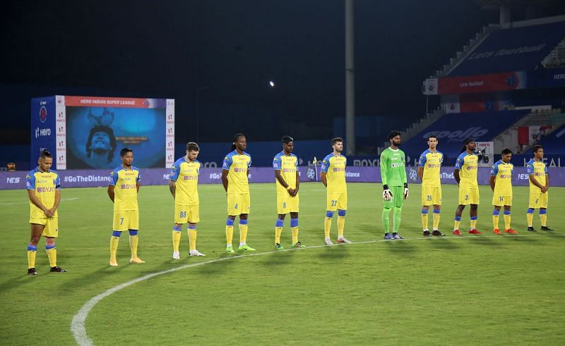 Kerala Blasters in the ISL.