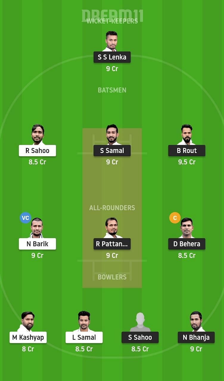 Odisha Cricket League Dream11 Tips