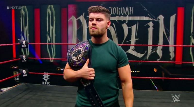 The Irish Ace, Jordan Devlin as NXT UK Cruiserweight Champion