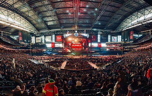 There won&#039;t be a crowd for the 2020 Royal Rumble PPV