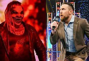 &#039;The Fiend&#039; Bray Wyatt (left); Daniel Bryan (right)