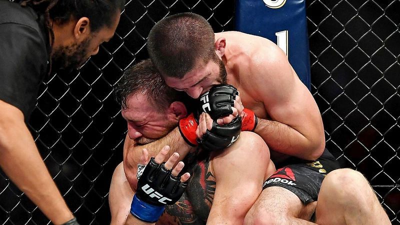 Khabib Nurmagomedov defeated Conor McGregor in their first fight back in October 2018
