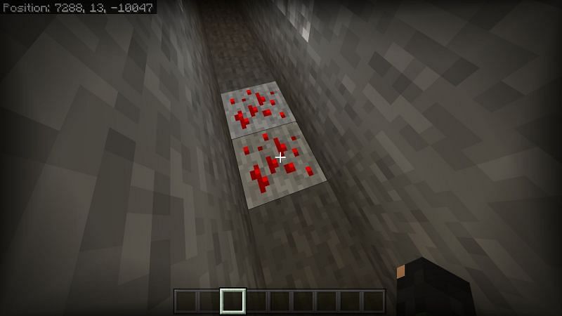 Redstone ore in Minecraft