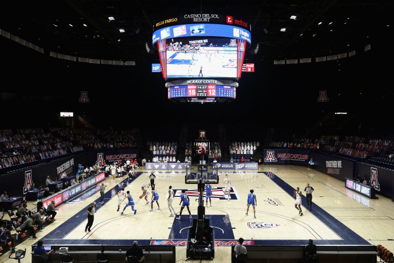 UCLA vs Arizona NCAA basketball game