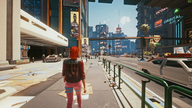 Cyberpunk 2077 Mods - Stairs Up Down Walk Fix (third person) 