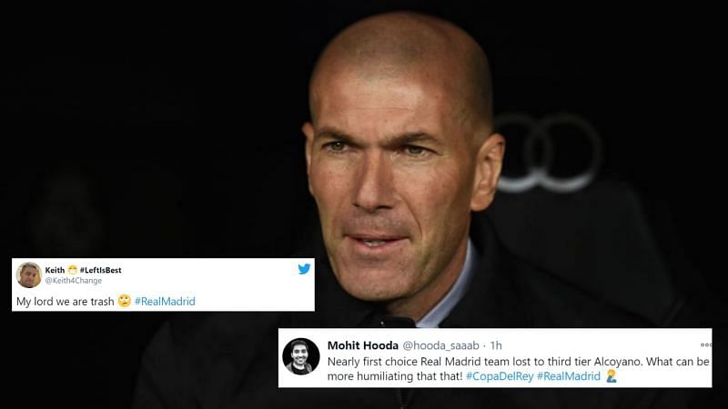 Twitter exploded after Real Madrid crashed out of the Copa del Rey last night
